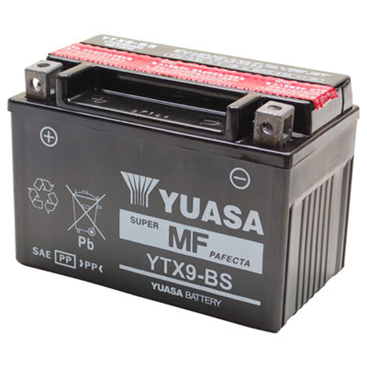 Batería 12V 8AH YTX9BS - YUASA /// en Stock en BIXESS™