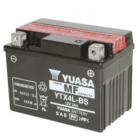 Batería YUASA - YTX4LBS 12V 3AH