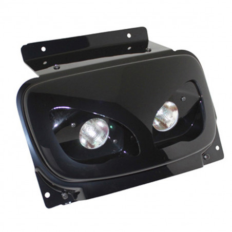 Double Optique MBK Booster YAMAHA Bw's à partir de 2004 - BCD RX Noir