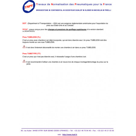 Pneu 10 pouces DELI S-224 - 90/90x10