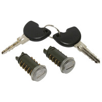 Kit barillets avec clés adaptable Piaggio Zip Liberty Vespa