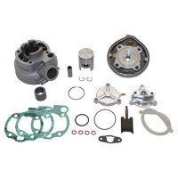Haut moteur AM6 50cc avec Valve Echappement - Aluminium ATHENA