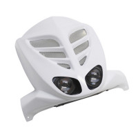 Face avant MBK Stunt YAMAHA Slider - BCD Xtreme Homologué Blanc