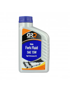 Aceite de Horquilla FORK FLUID - SAE 15W - GRO Semi-Sintético - Global Racing Oil - 1L