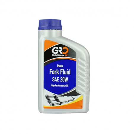 Aceite de Horquilla FORK FLUID - SAE 20W - GRO Semi-Sintético - Global Racing Oil - 1L