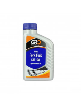 Aceite de Horquilla FORK FLUID - SAE 5W - GRO Semi-Sintético - Global Racing Oil - 1L