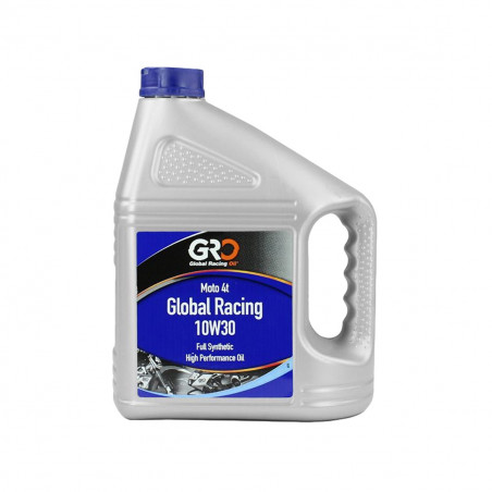 Aceite de Motor 4T - GLOBAL RACING 10W30 - GRO Semi-Sintético - Global Racing Oil - 4L