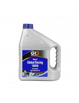 Aceite de Motor 4T - GLOBAL RACING 10W50 - GRO Semi-Sintético - Global Racing Oil - 4L