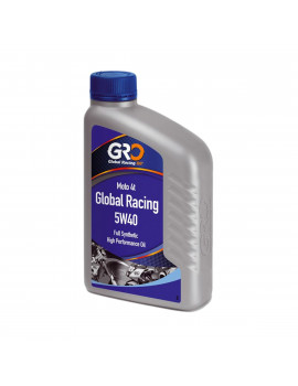Aceite de Motor 4T - GLOBAL RACING 5W40 - GRO Semi-Sintético - Global Racing Oil - 1L
