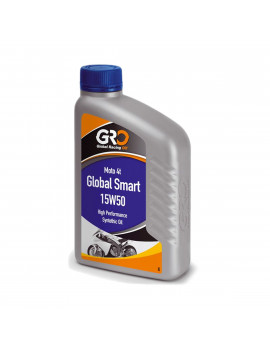 Aceite de Motor 4T - GLOBAL SMART 15W50 - GRO Semi-Sintético - Global Racing Oil - 1L