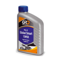 Aceite de Motor 4T - GLOBAL SMART 15W50 - GRO Semi-Sintético - Global Racing Oil - 1L
