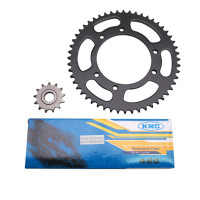 Kit chaîne PEUGEOT XP6 2000 à 2003 - KMC 13x52 420