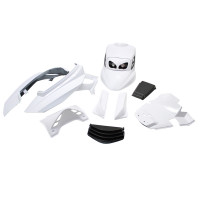 Kit Carénages MBK Booster à partir de 2004 - BCD V1 Blanc