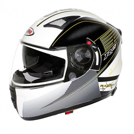 Casque Intégral SHIRO SH-3700 R15 Double écrans Blanc