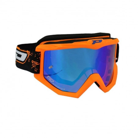 Masque Cross PRO GRIP 3204 Orange Fluo