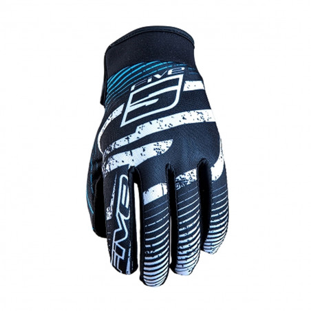 Gants Cross - FIVE Planet Fashion Logo Bleu