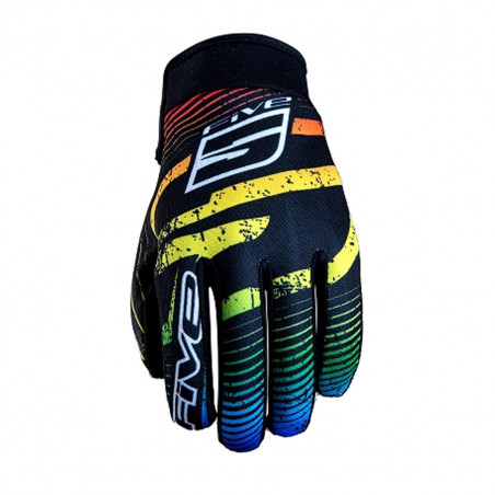 Gants Cross - FIVE Planet Fashion Logo Rainbow