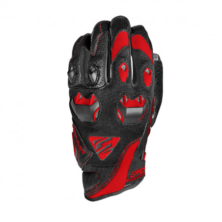 Gants Route - FIVE Stunt Evo Noir/Rouge