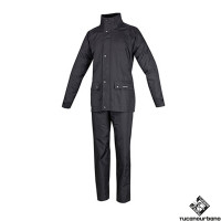 Ensemble Veste et Pantalon de Pluie - TUCANO Diluvio Plus Noir