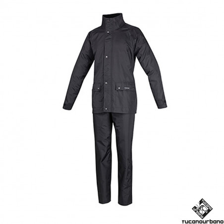 Ensemble Veste et Pantalon de Pluie - TUCANO Diluvio Plus Noir