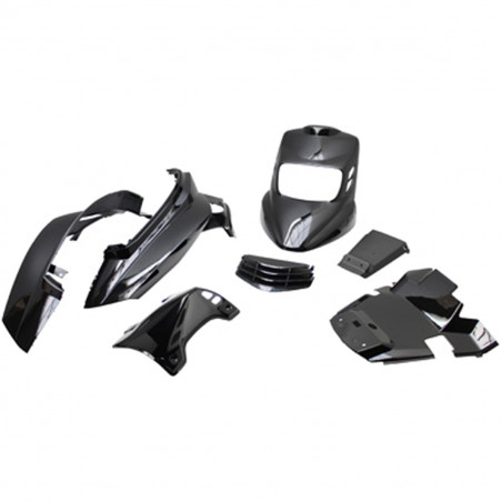 Kit Carénages MBK Booster à partir de 2004 - BCD Full Pack Noir