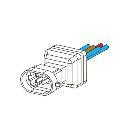 Stator Allumage CPI Keeway - 7 Pôles 2 connecteurs + 1 fil