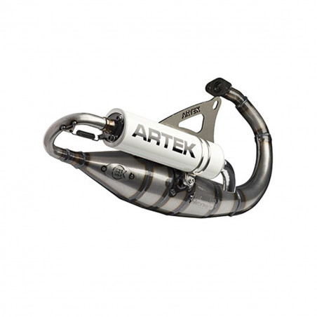 Pot MBK Booster YAMAHA Bw's - ARTEK K2 Blanc