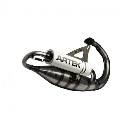 Pot PIAGGIO NRG Zip GILERA Runner Stalker - ARTEK K2 Evo Blanc