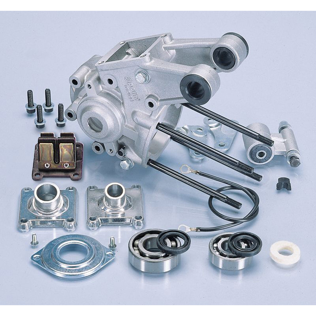 Motodak Carter Motore Per Cyclo Teknix 103 – Completo Di Guarnizioni, Cuscinetti E Viti, Pezzi Di Ricambio Per Motore