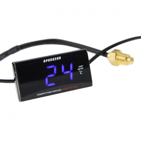 Thermomètre - VOCA Racing Temp Meter Led Bleu