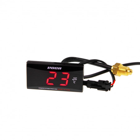 Thermomètre - VOCA Racing Temp Meter Led Rouge