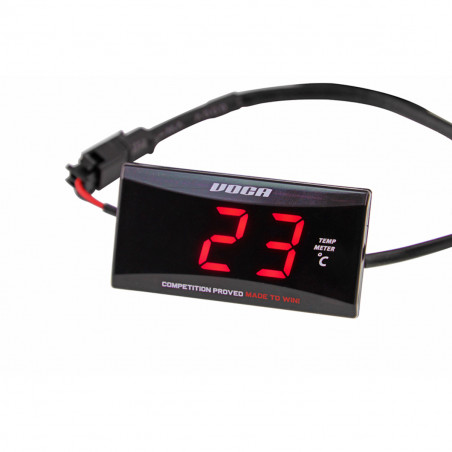 Thermomètre - VOCA Racing Temp Meter Led Rouge