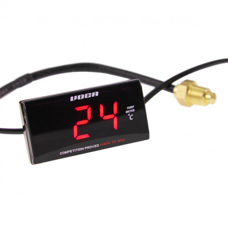 Thermomètre - VOCA Racing Temp Meter Led Rouge