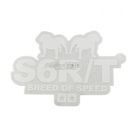 Autocollant - Stage6 R/T Breed of Speed Blanc