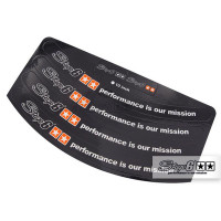 Autocollant / Sticker de jante - Stage6 10 pouces Noir