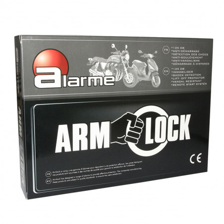 Alarme 2 télécommandes - ARMLOCK CE Moto / Scooter