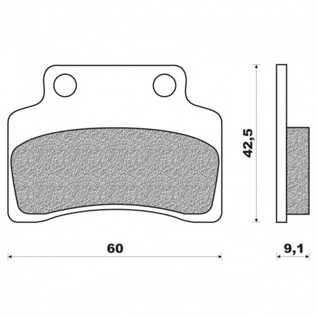 Plaquettes Frein CPI Generic Keeway Peugeot - NEWFREN FD.0223