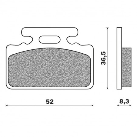 Plaquettes Frein Honda Lead SYM Mio Orbit - NEWFREN FD.0139