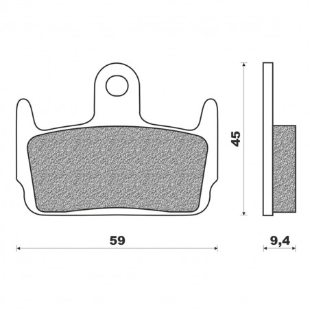 Plaquettes Frein Honda Kymco Sym - NEWFREN FD.0224