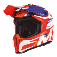 Casco Cross - MT - Falcon Weston - Naranja Fluor Brillante