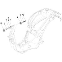 Jeu de serrures origine Piaggio Vespa Primavera Sprint LX Vespa S