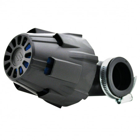 Filtre à Air PHBG - POLINI Blue Air Box 32mm  coudé 90 degrés Long 135mm