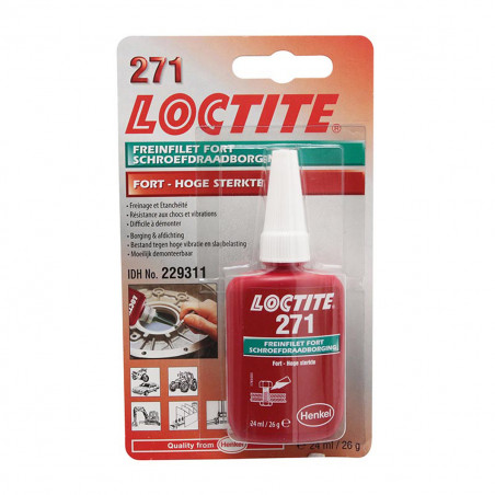 Pate à joint Loctite 518 semi-flexible rouge 25ml - Atelier
