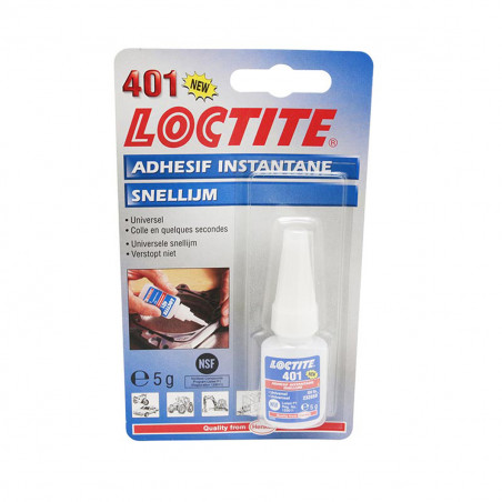 Colle Super Glue - Loctite 401 très haute résistance 5ml