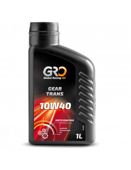 Aceite de Transmisión GEAR TRANS 10W40 - GRO Semi-Sintético - Global Racing Oil - 1L