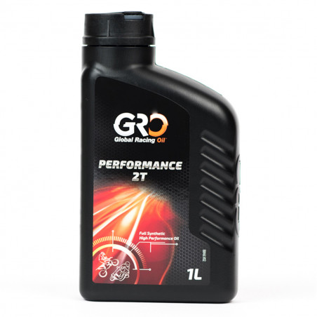 Huile Moteur 2T Performance - Global Racing Oil 100% Synthèse 1L Pré-mix / graissage séparé