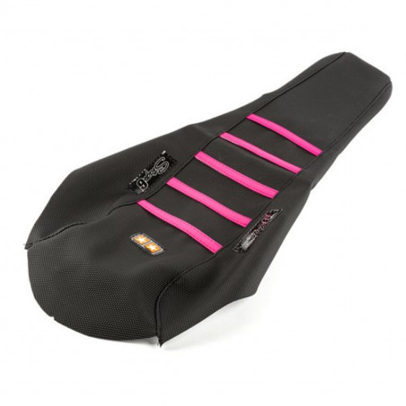 Couvre Selle Rieju MRT - Stage6 Coloris Noir / Rose