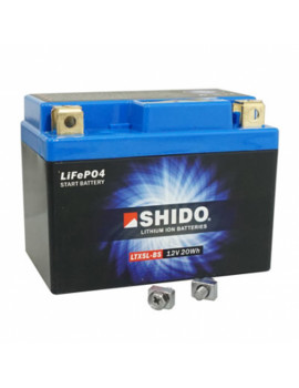 Batterie 12V 1.6Ah LTX5L-BS - SHIDO Lithium-ion Prêt à l'emploi / Sans entretien