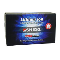 Batterie 12V 2.4 Ah Lithium-ion LTX7A-BS - SHIDO Prêt à l'emploi / Sans entretien +G