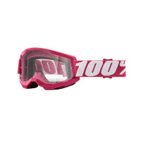 Masque / Lunettes Cross - 100% Strata 2 Fletcher Rose Ecran Transparent